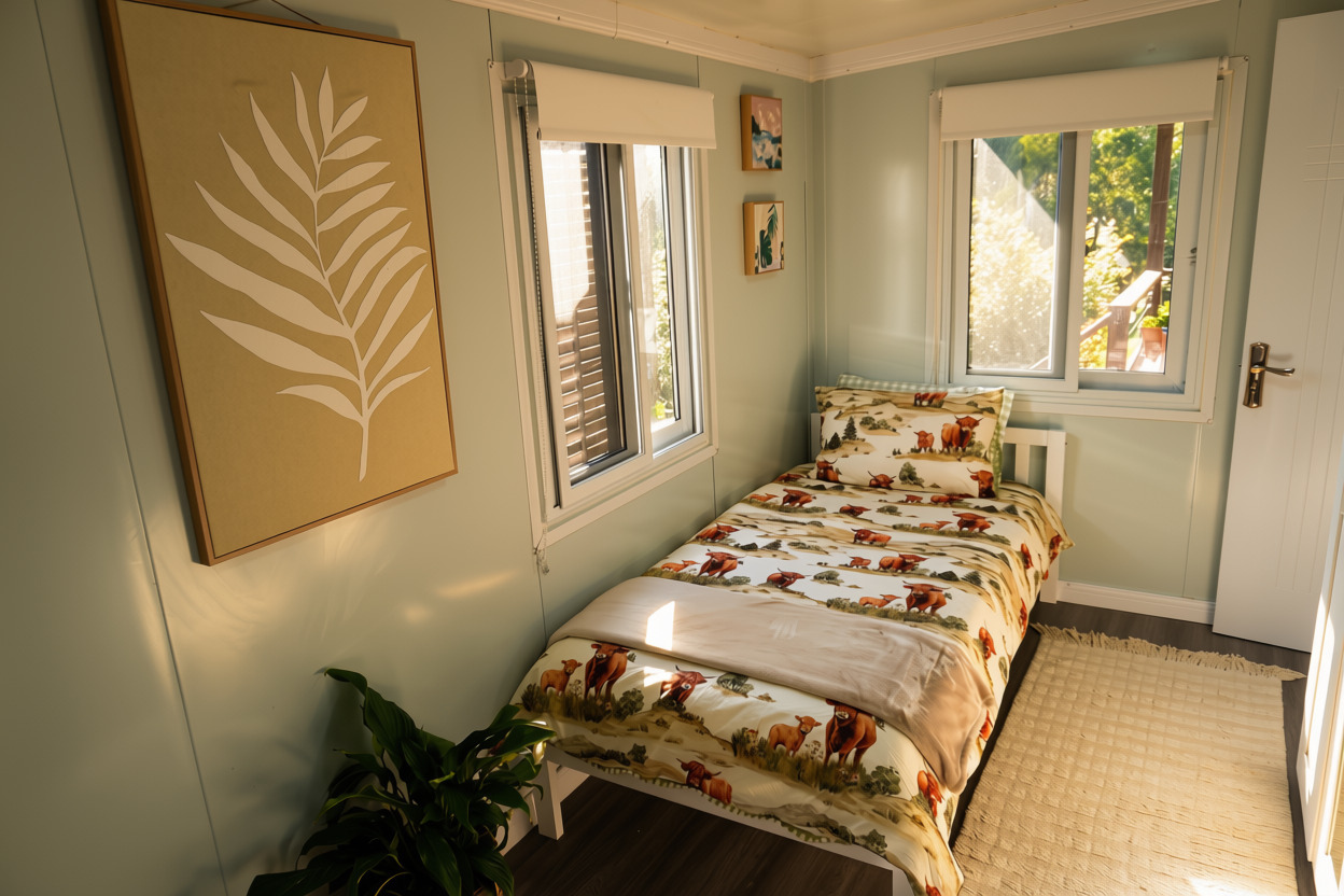 Separate child's bedroom at Kookaburra Cottage, Brisbane hinterland accommodation